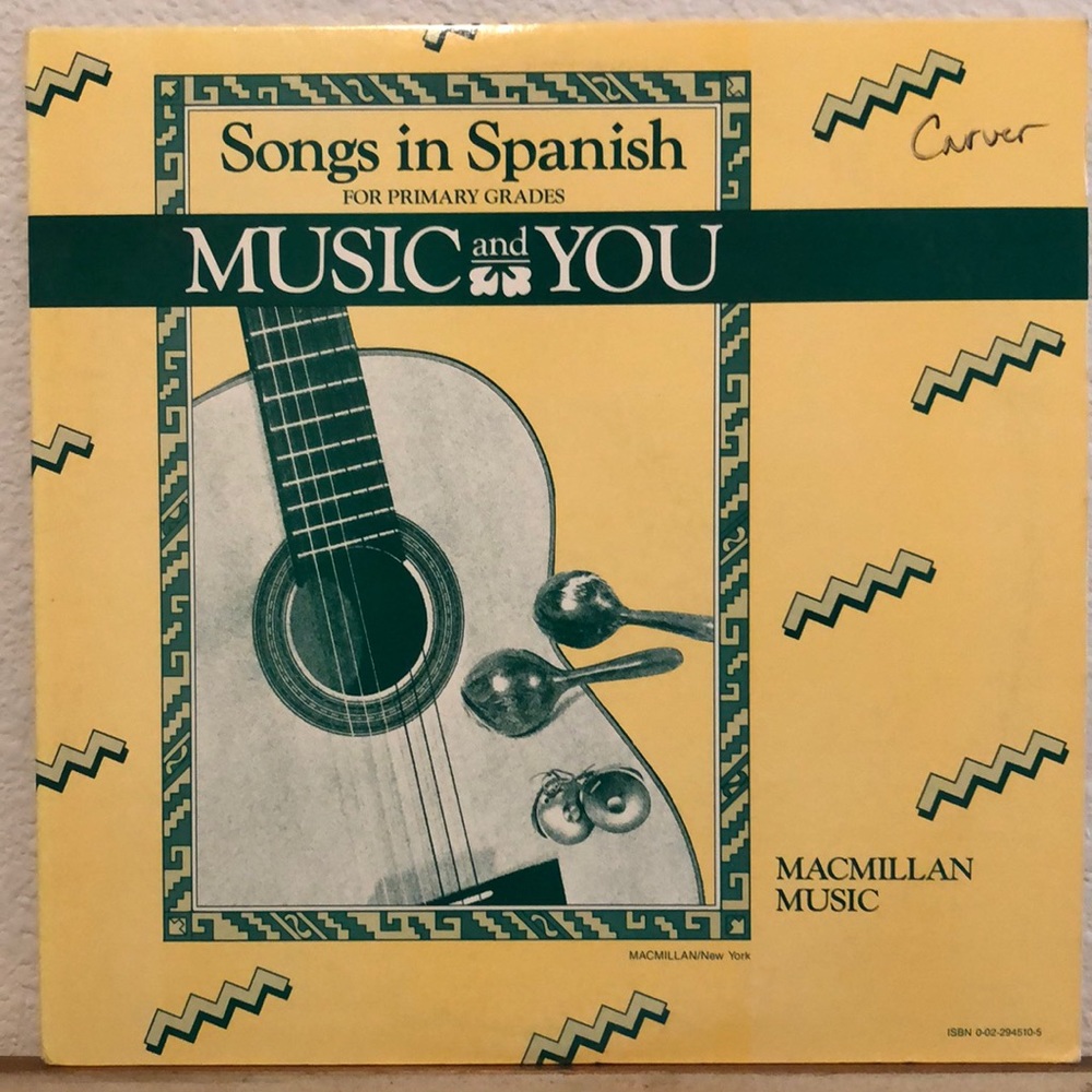 Music and You Songs in Spanish Vinyl Lp '90